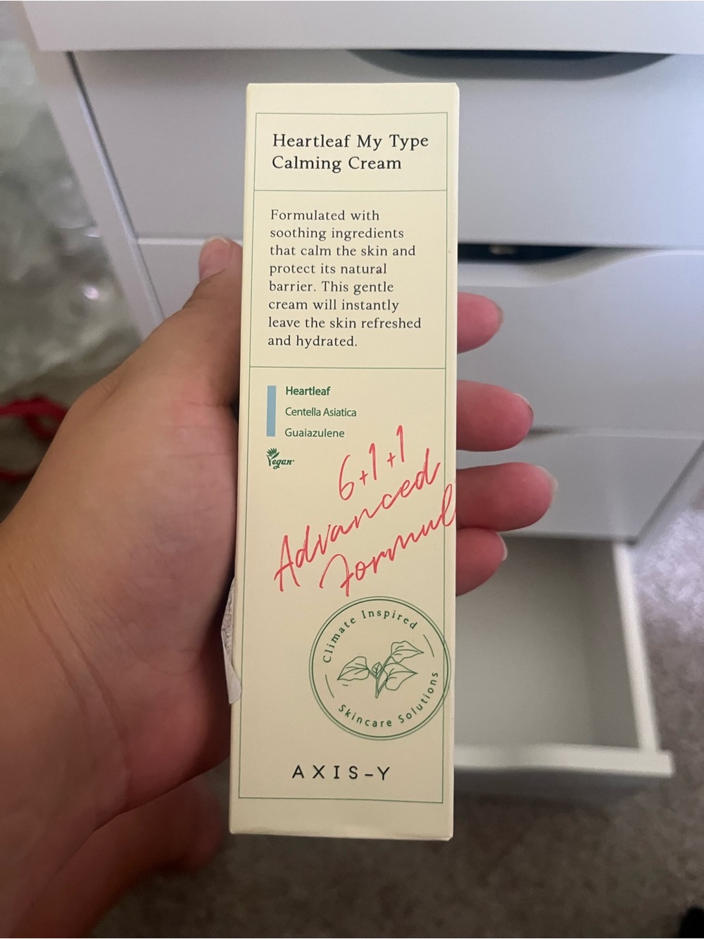Axis-Y Heartleaf My Type Calming Cream - Cream